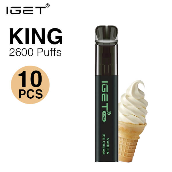 vanilla ice cream iget king 2600 10pcs
